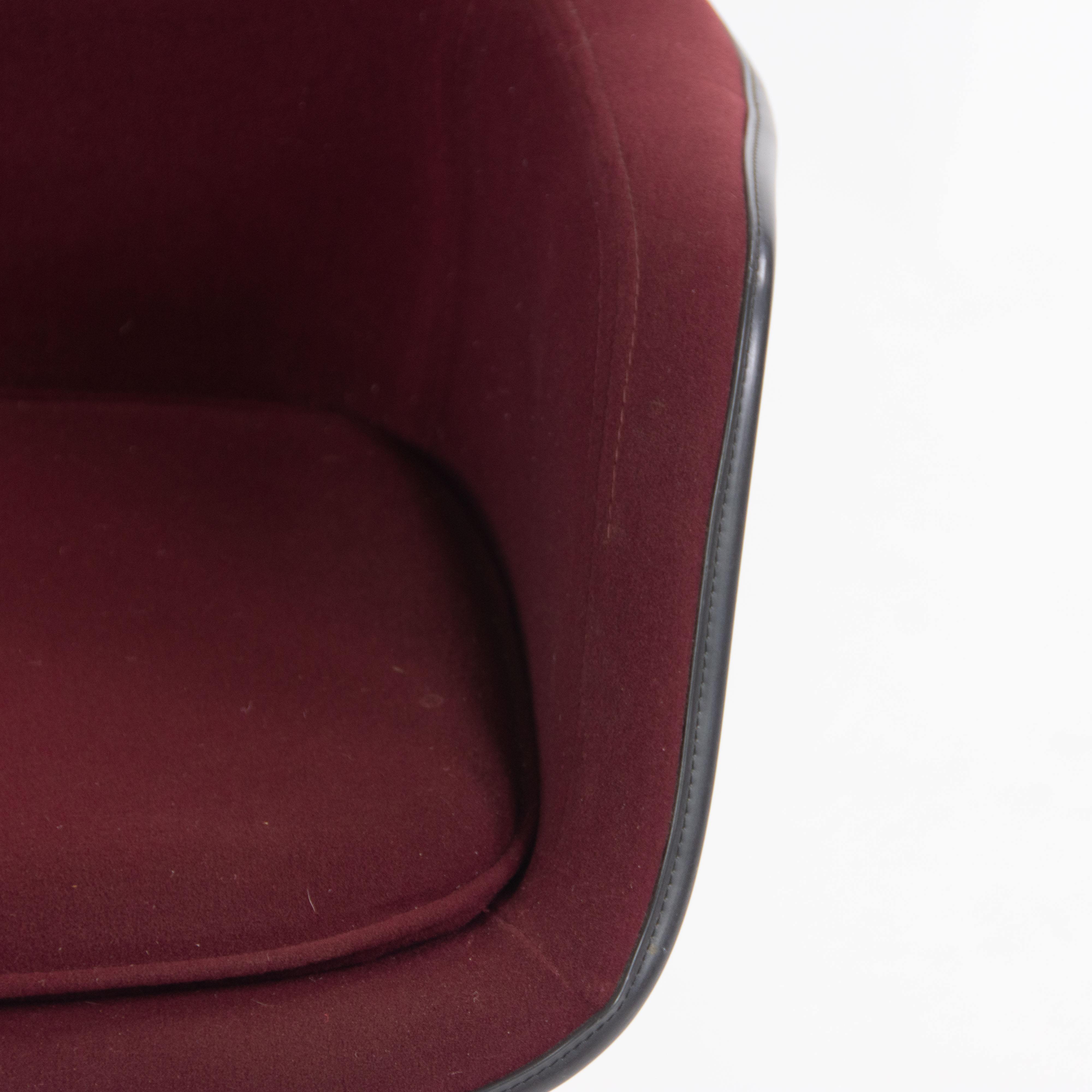 1985 Eames Herman Miller EC175 Upholstered Fiberglass Shell Chair Museum Quality - Rarify Inc.