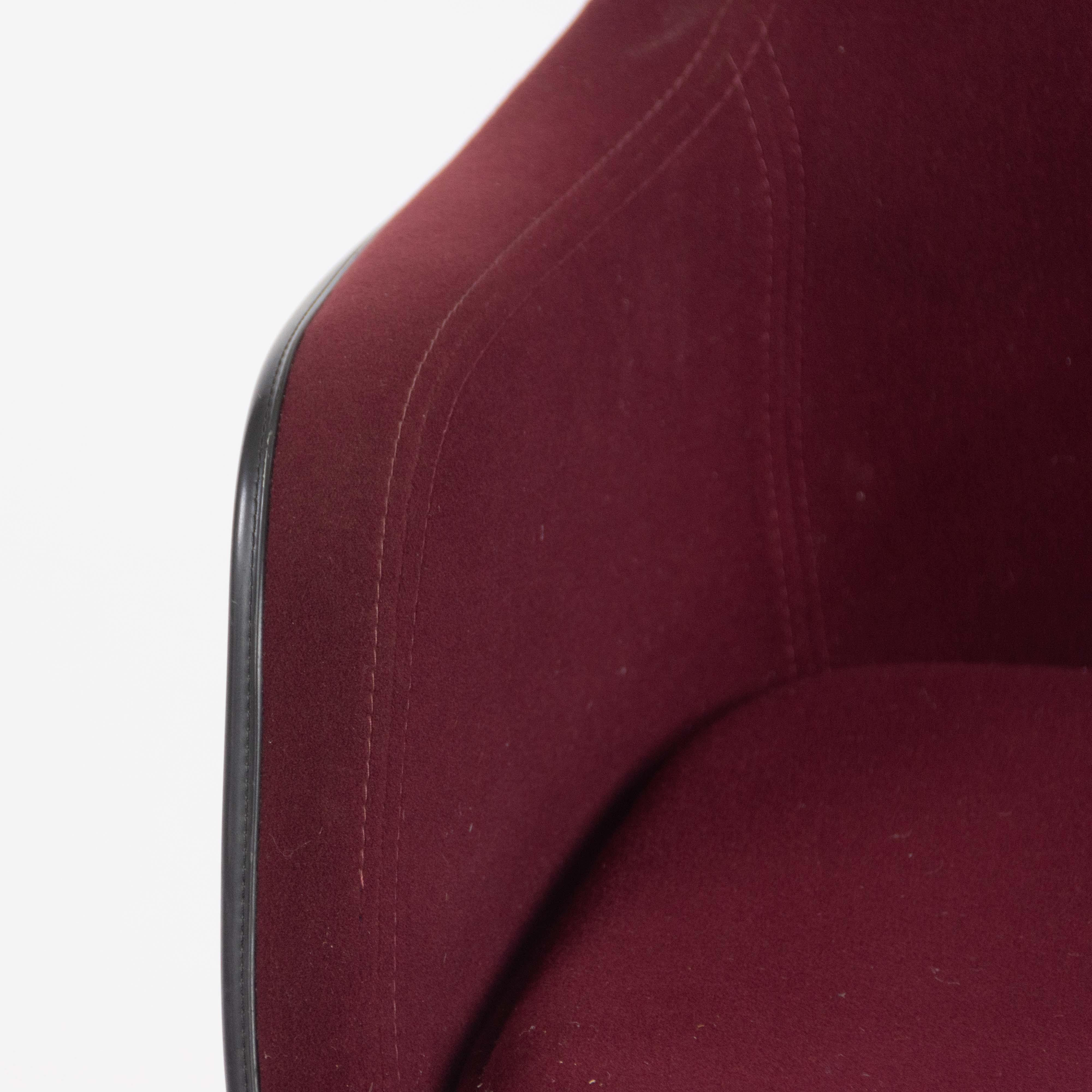 1985 Eames Herman Miller EC175 Upholstered Fiberglass Shell Chair Museum Quality - Rarify Inc.