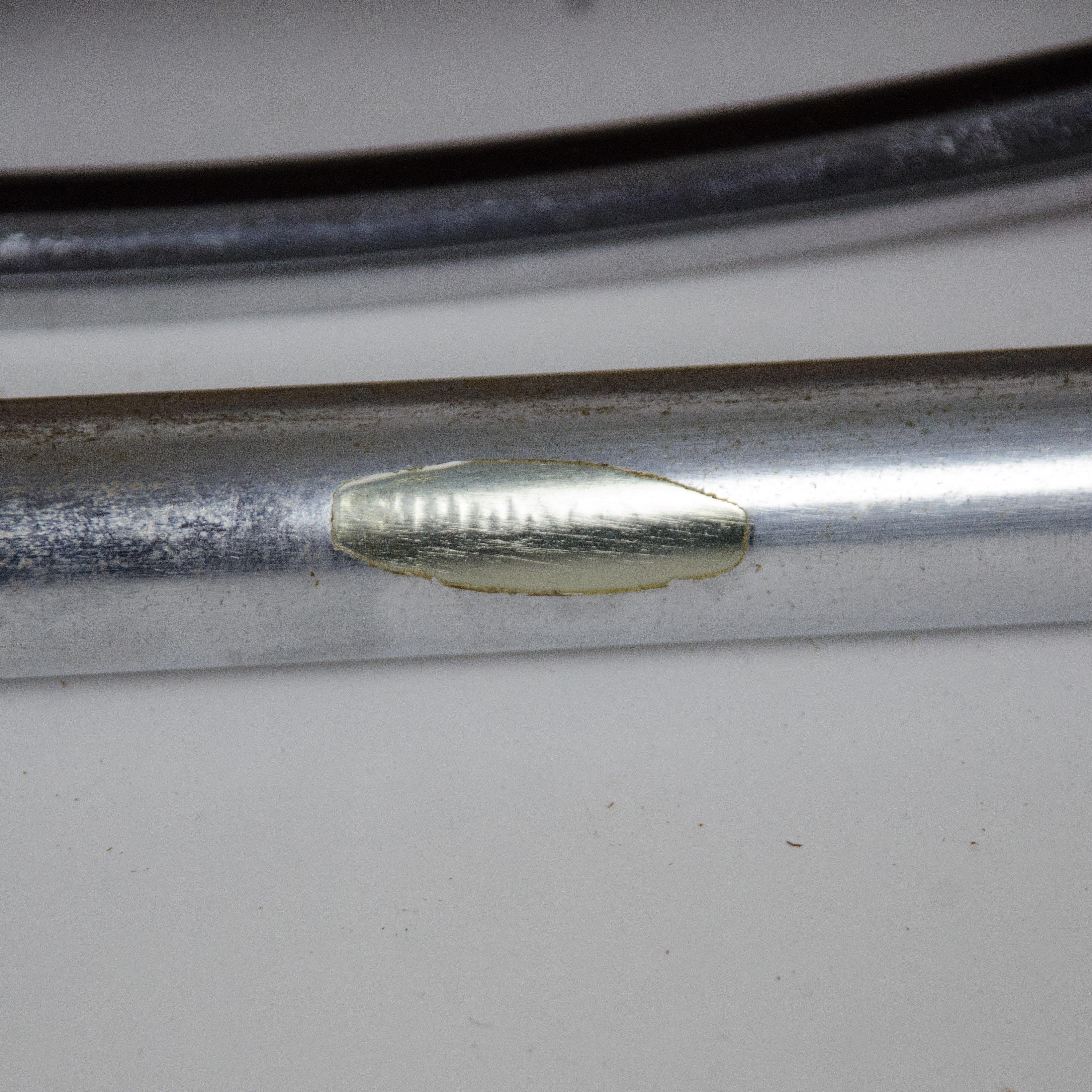 1950's Authentic Le Corbusier Marked STENDIG LC1 Basculant Chairs