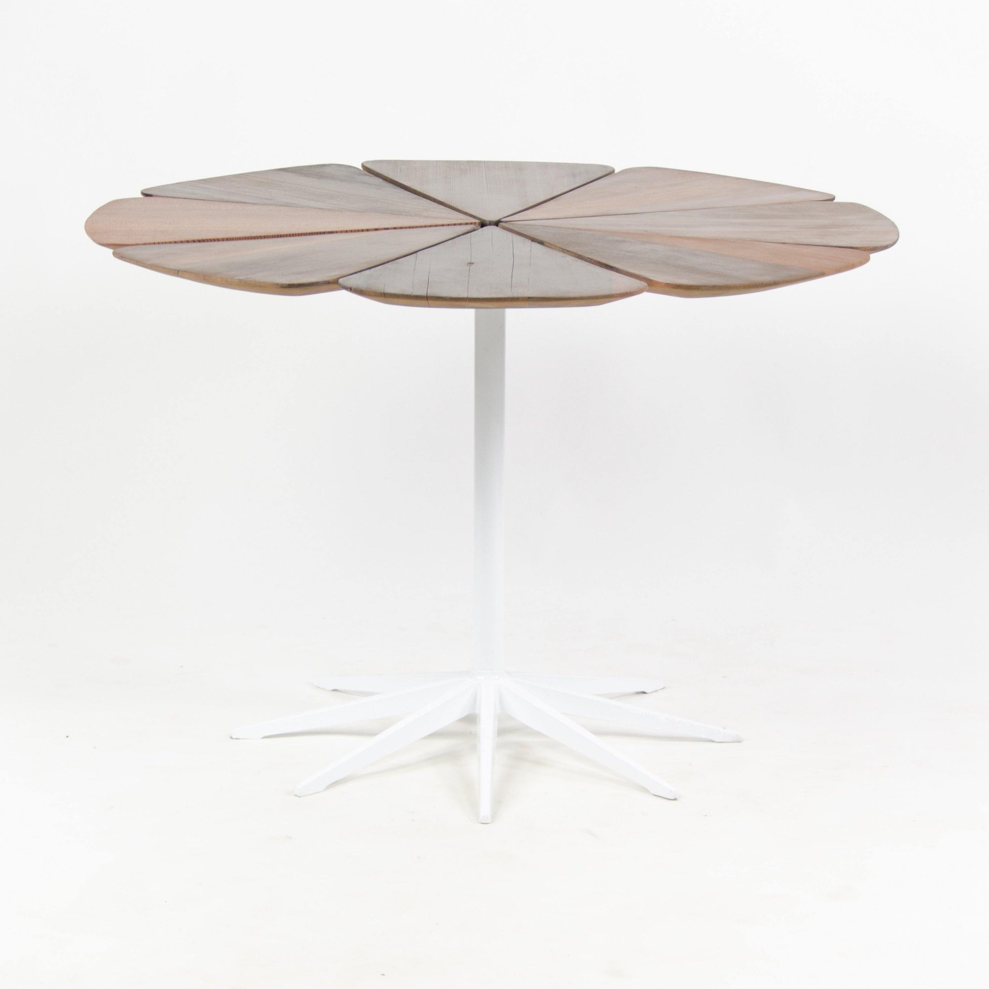 1960s Petal Dining Table by Richard Schultz For Knoll International Vintage Redwood - Rarify Inc.