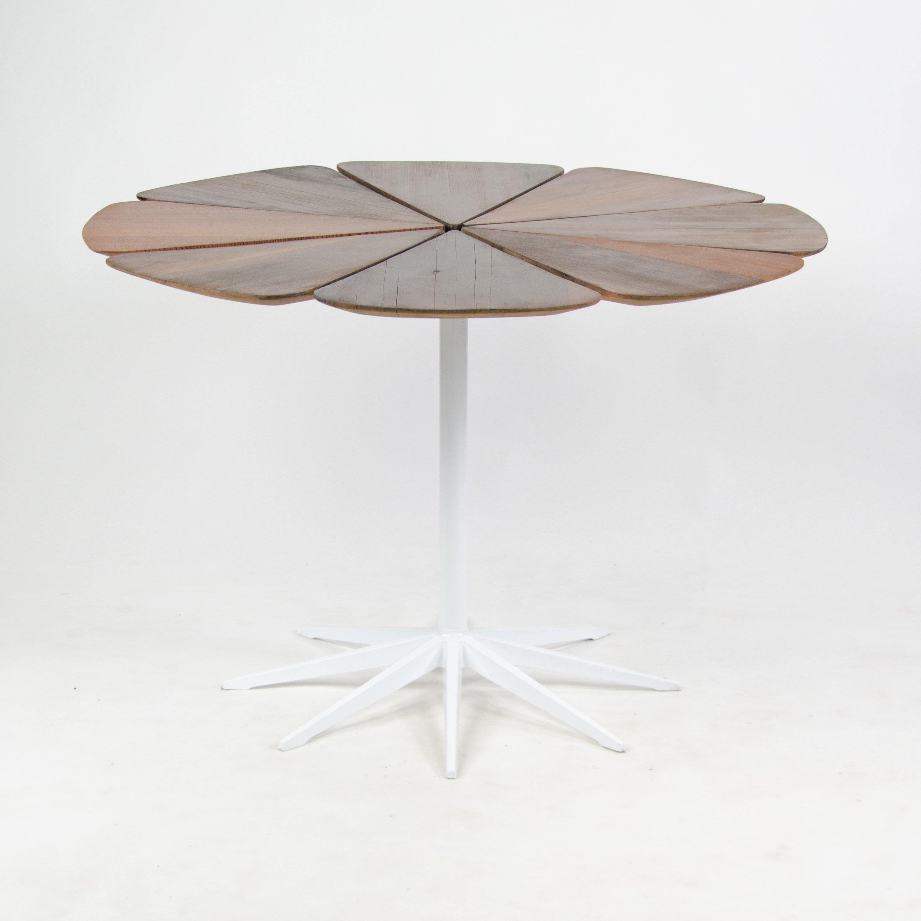 1960s Petal Dining Table by Richard Schultz For Knoll International Vintage Redwood - Rarify Inc.