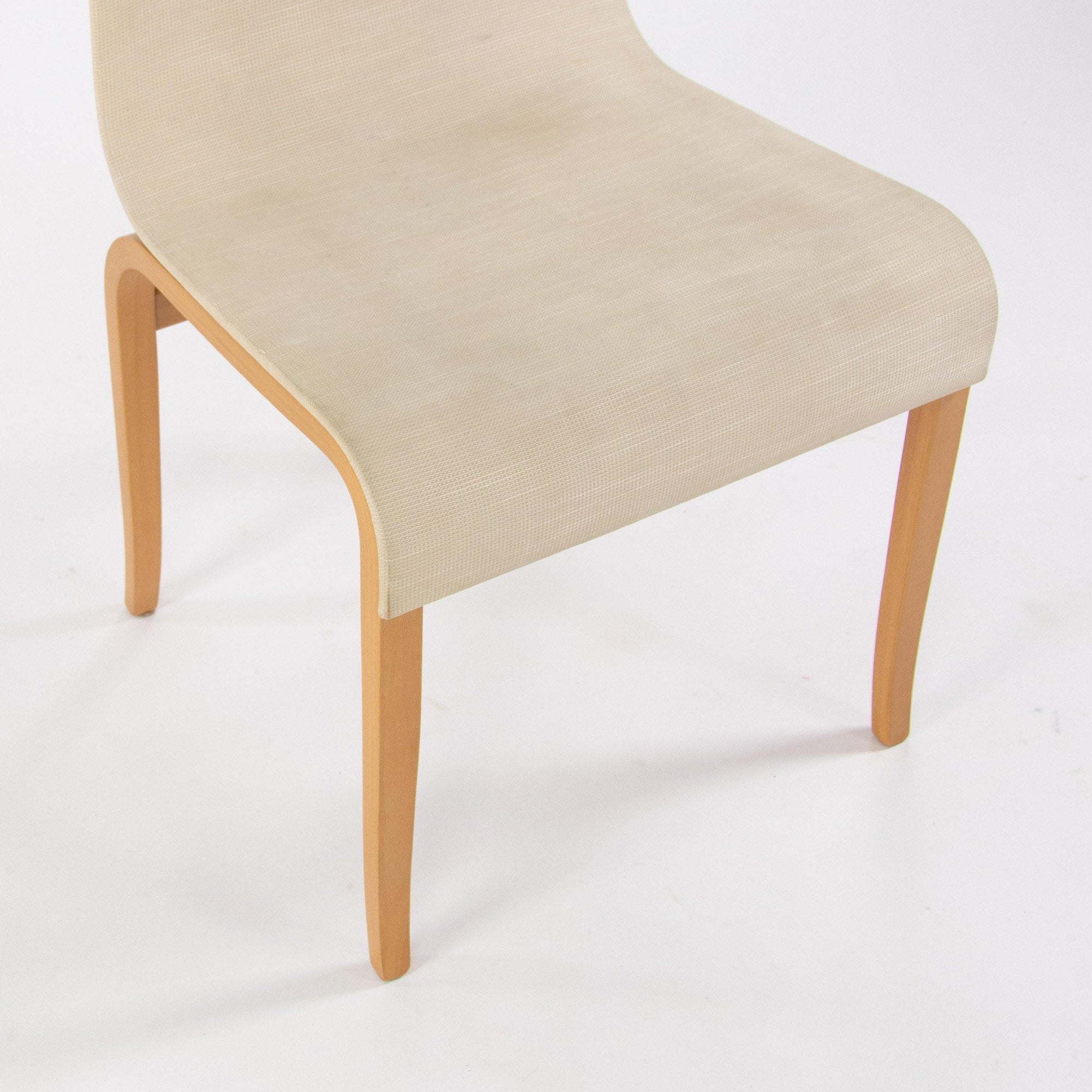 Knoll International Bent Plywood Dining Chairs Authentic Marked Set of Four - Rarify Inc.