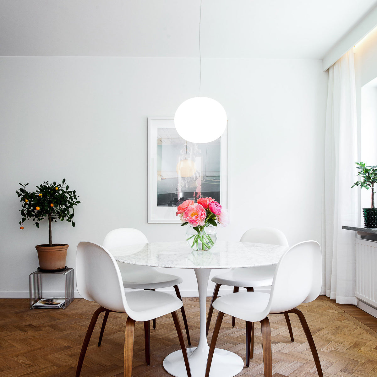 Glo-Ball Suspension Lamp