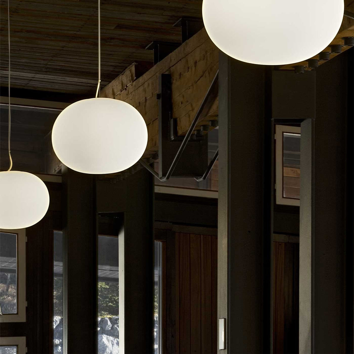 Glo-Ball Suspension Lamp