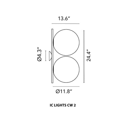 IC Ceiling and Wall Lamp