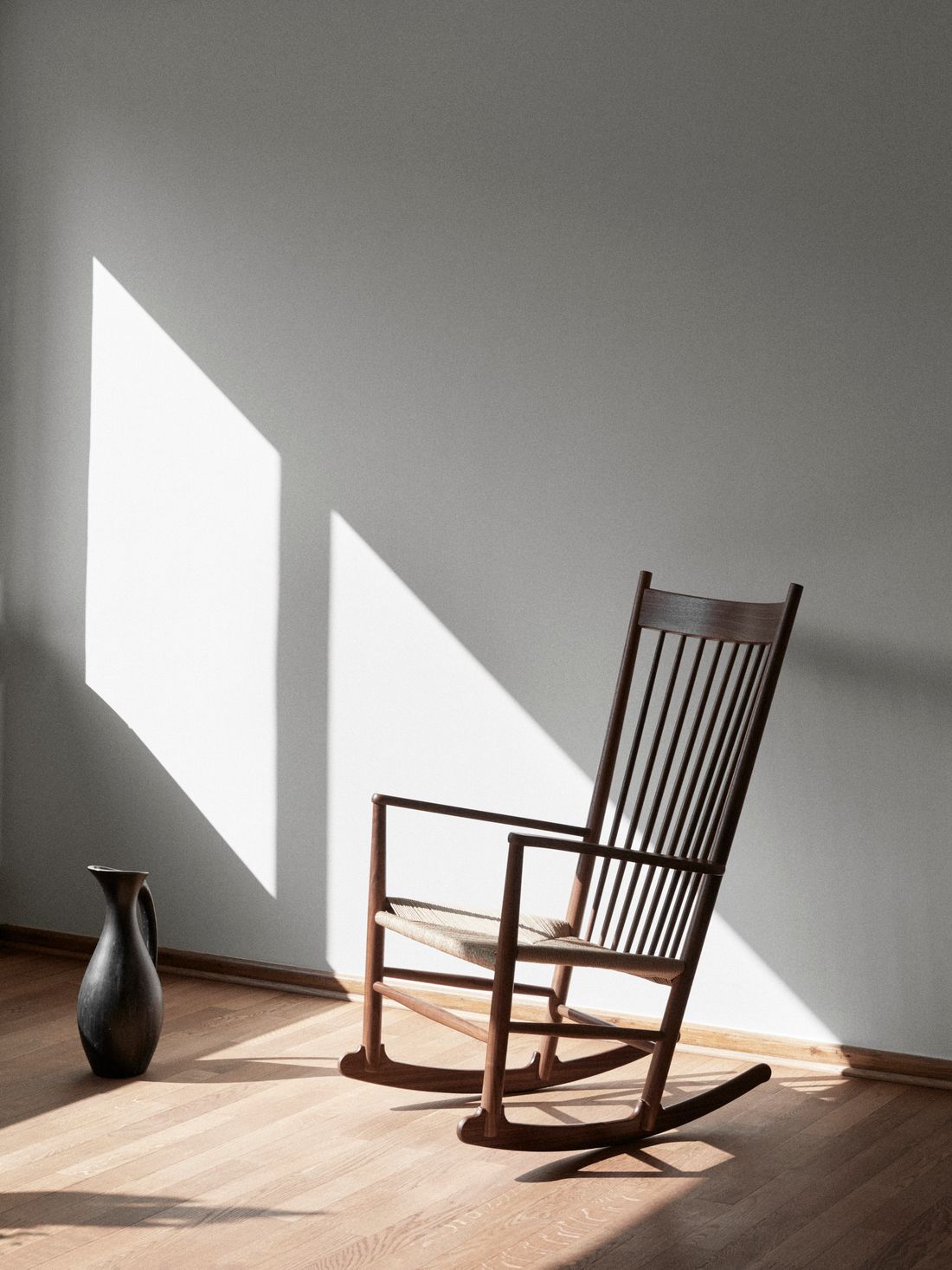 Wegner J16 Rocking Chair by Hans J. Wegner — Rarify