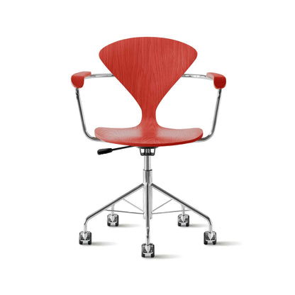 Cherner Swivel Base Arm Chair