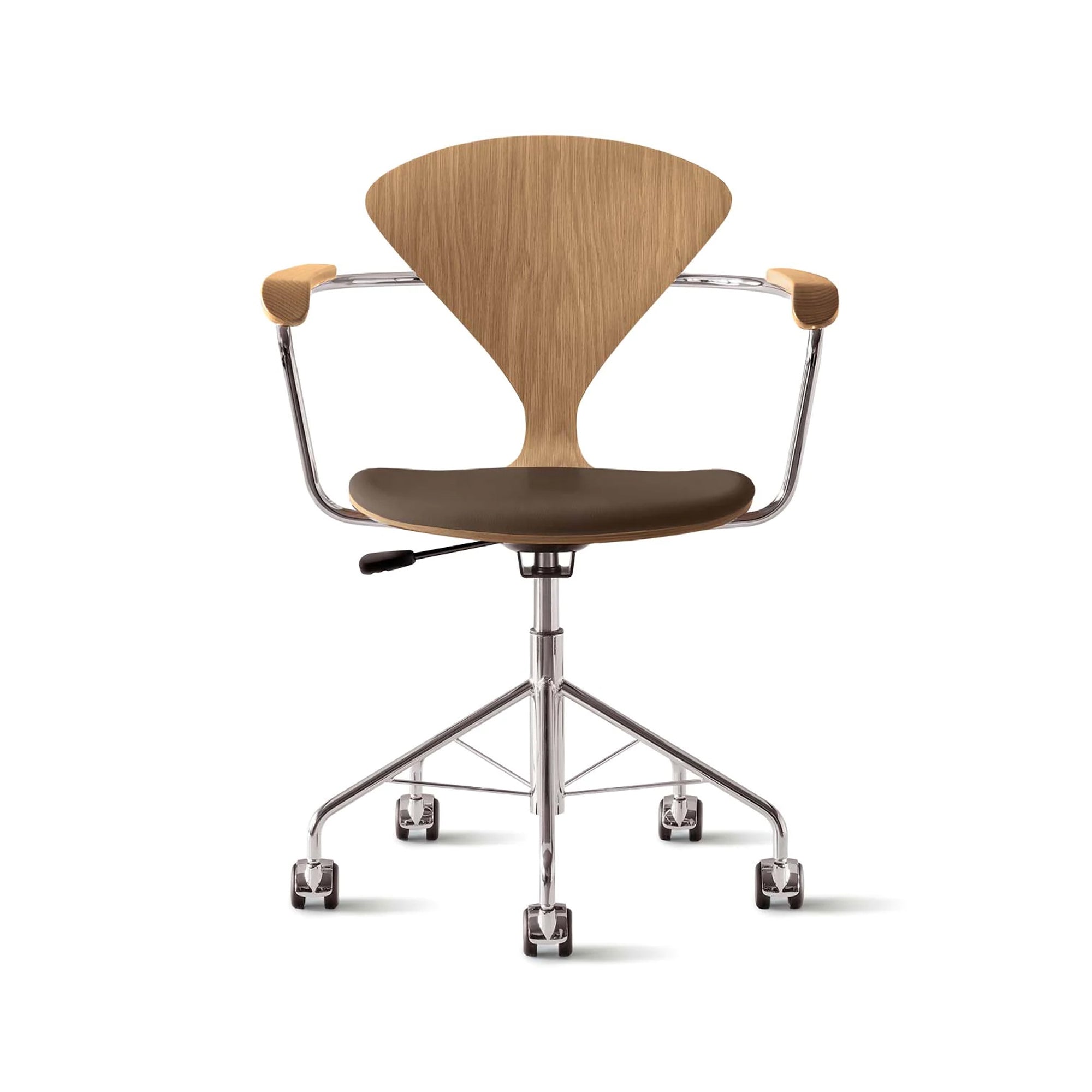 Cherner Swivel Base Arm Chair