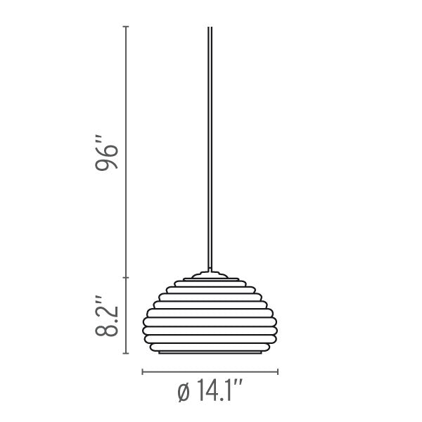 Splügen Bräu Pendant Lamp