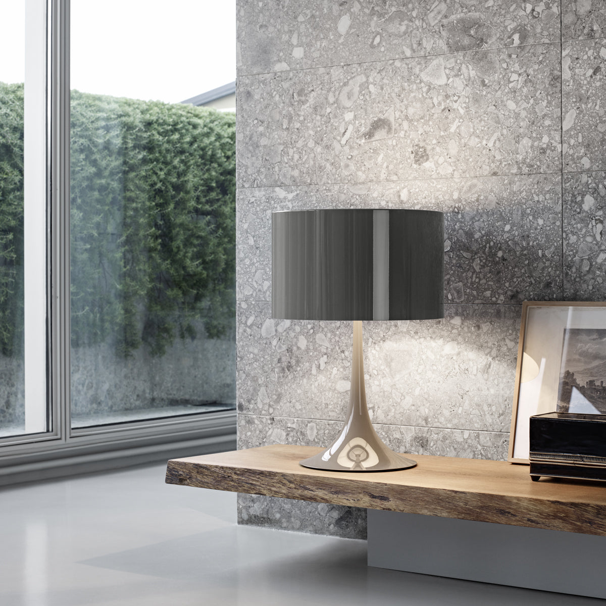 Spun Light Table Lamp