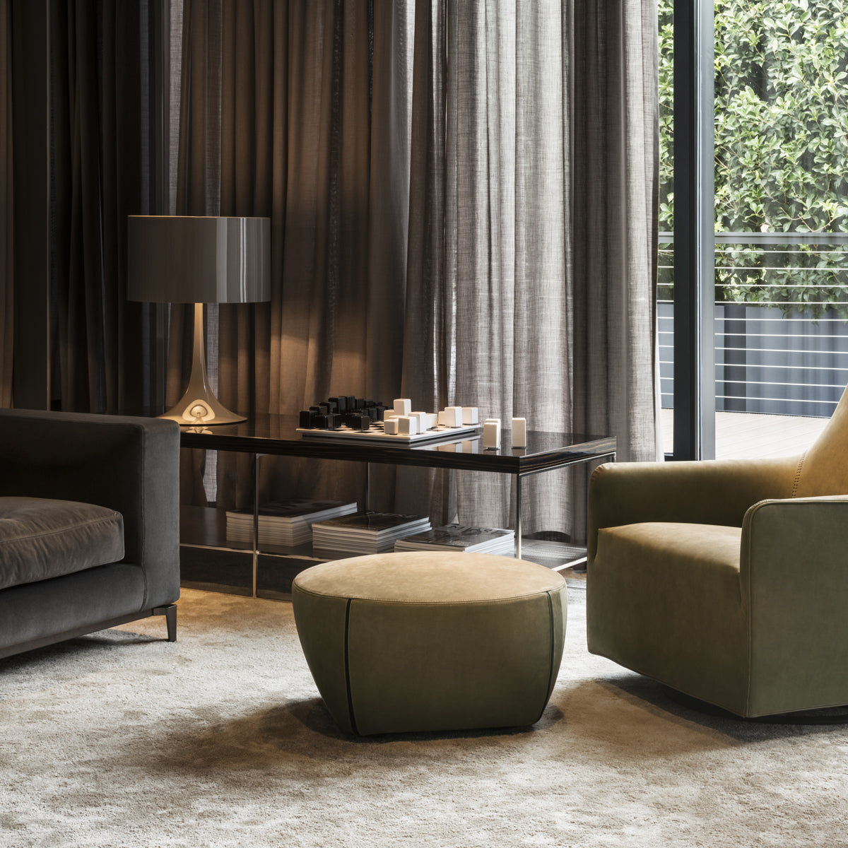 Spun Light Table Lamp