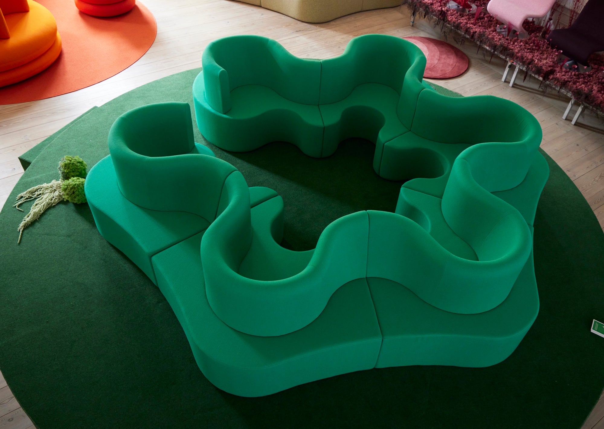 Cloverleaf Sofa Module Sets