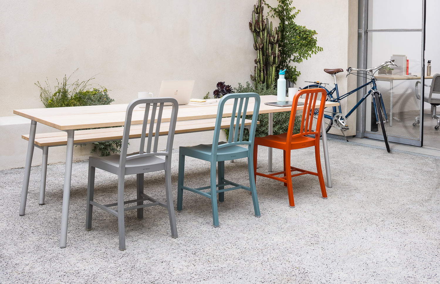 111 Navy Chair