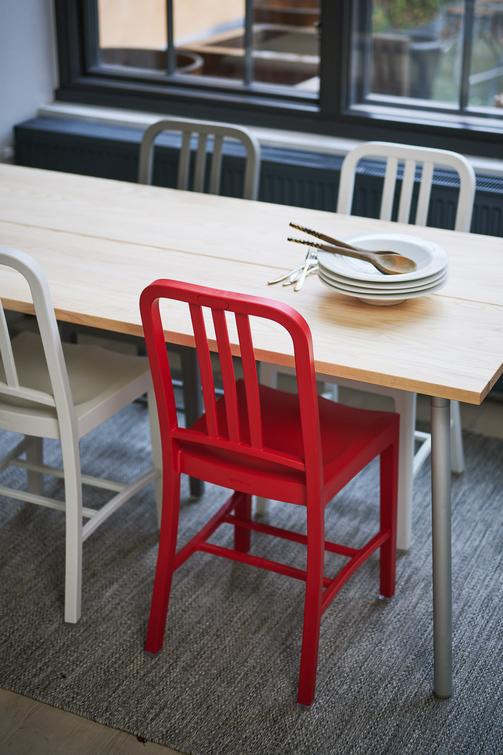 111 Navy Chair