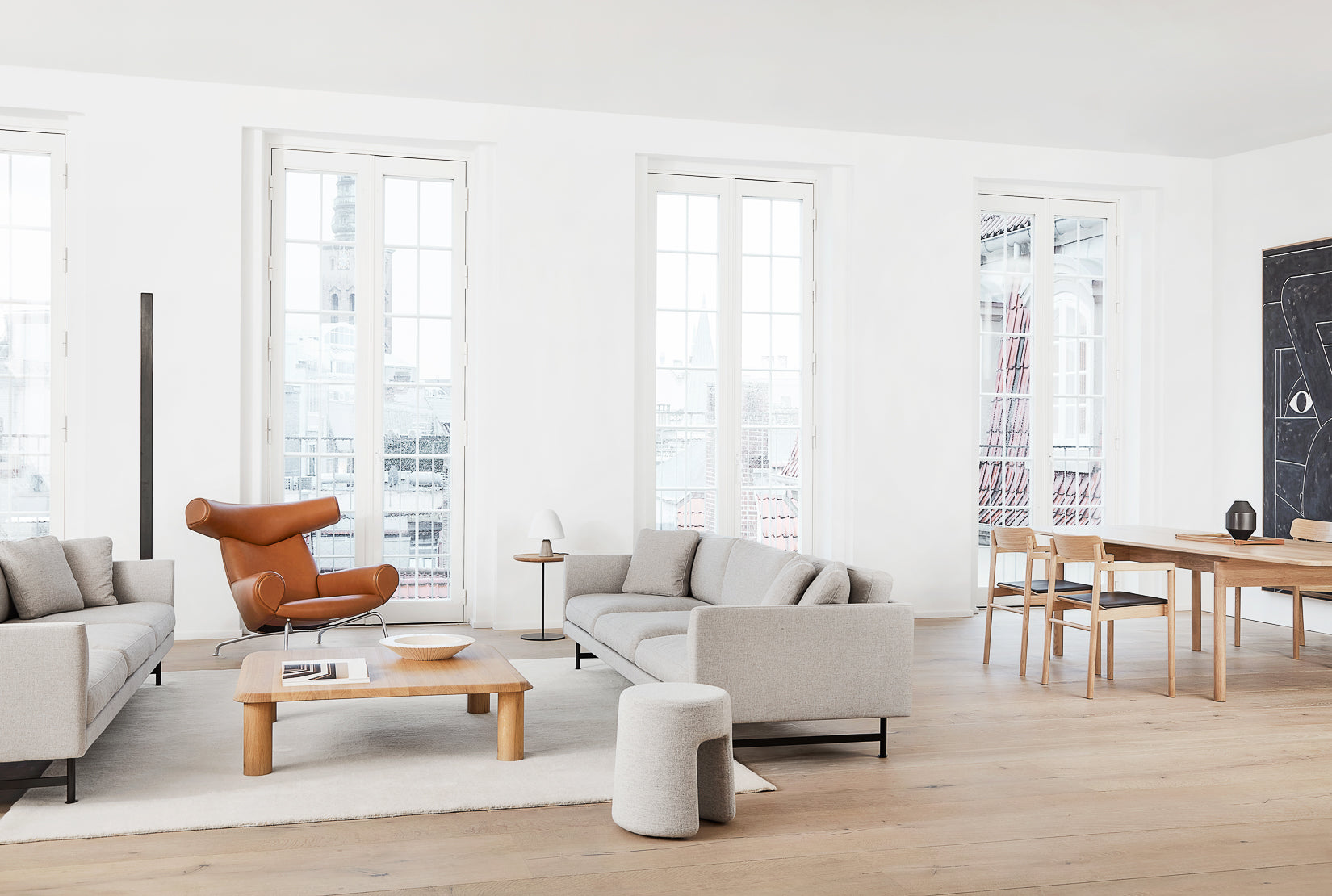 Wegner Ox Lounge Chair