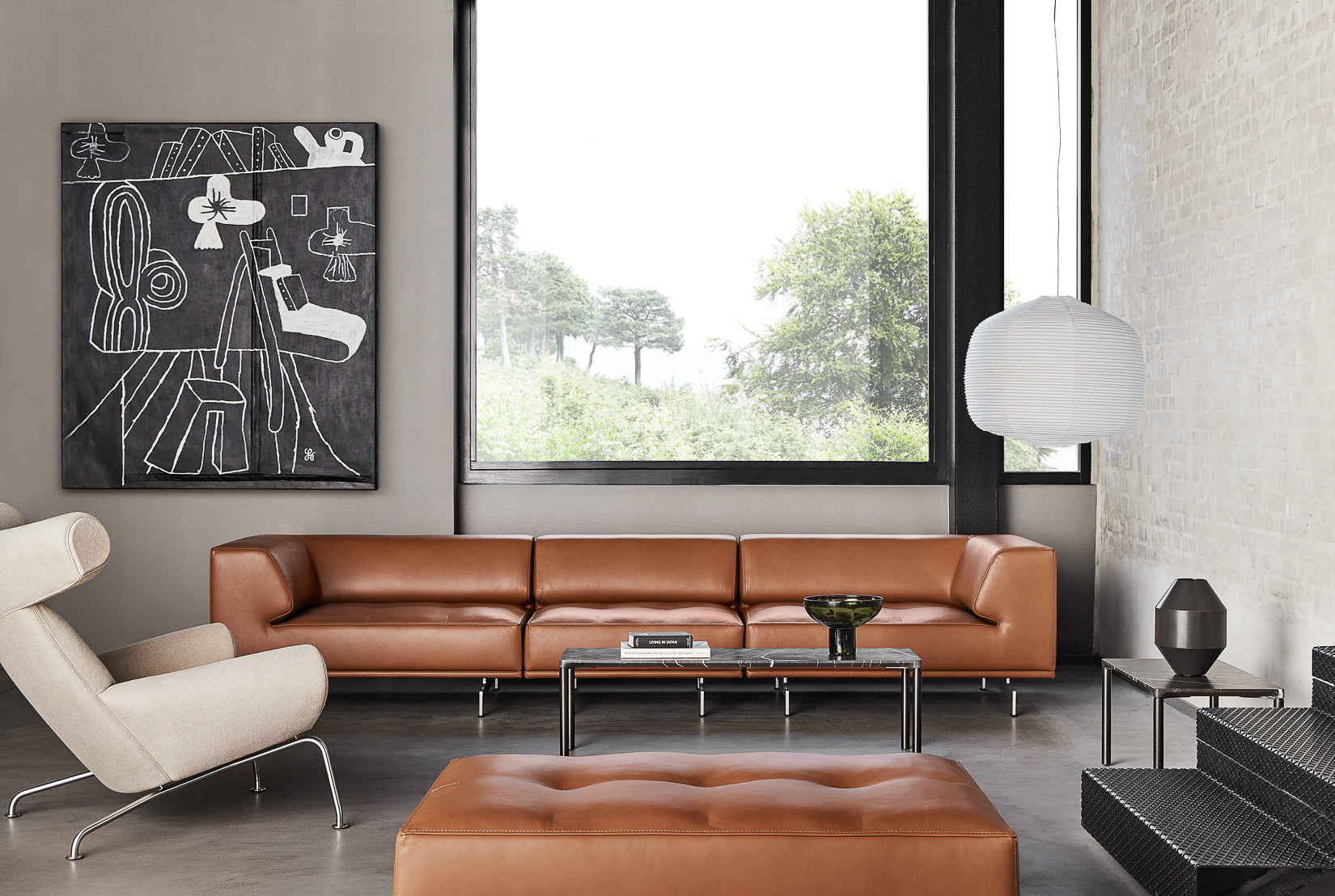 Wegner Ox Lounge Chair