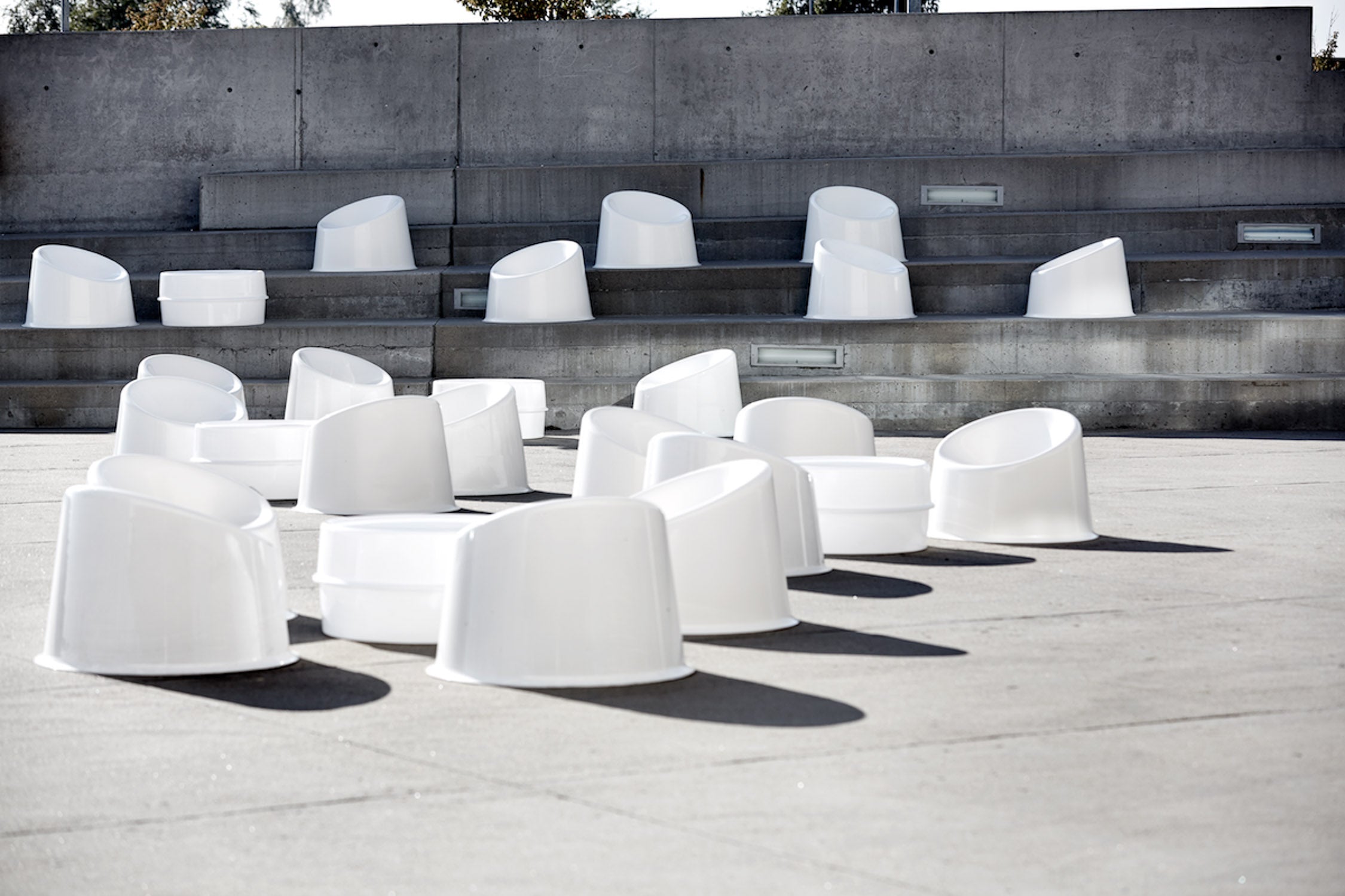 Panto Pop Indoor/Outdoor Lounge Chair by Verner Panton — Rarify