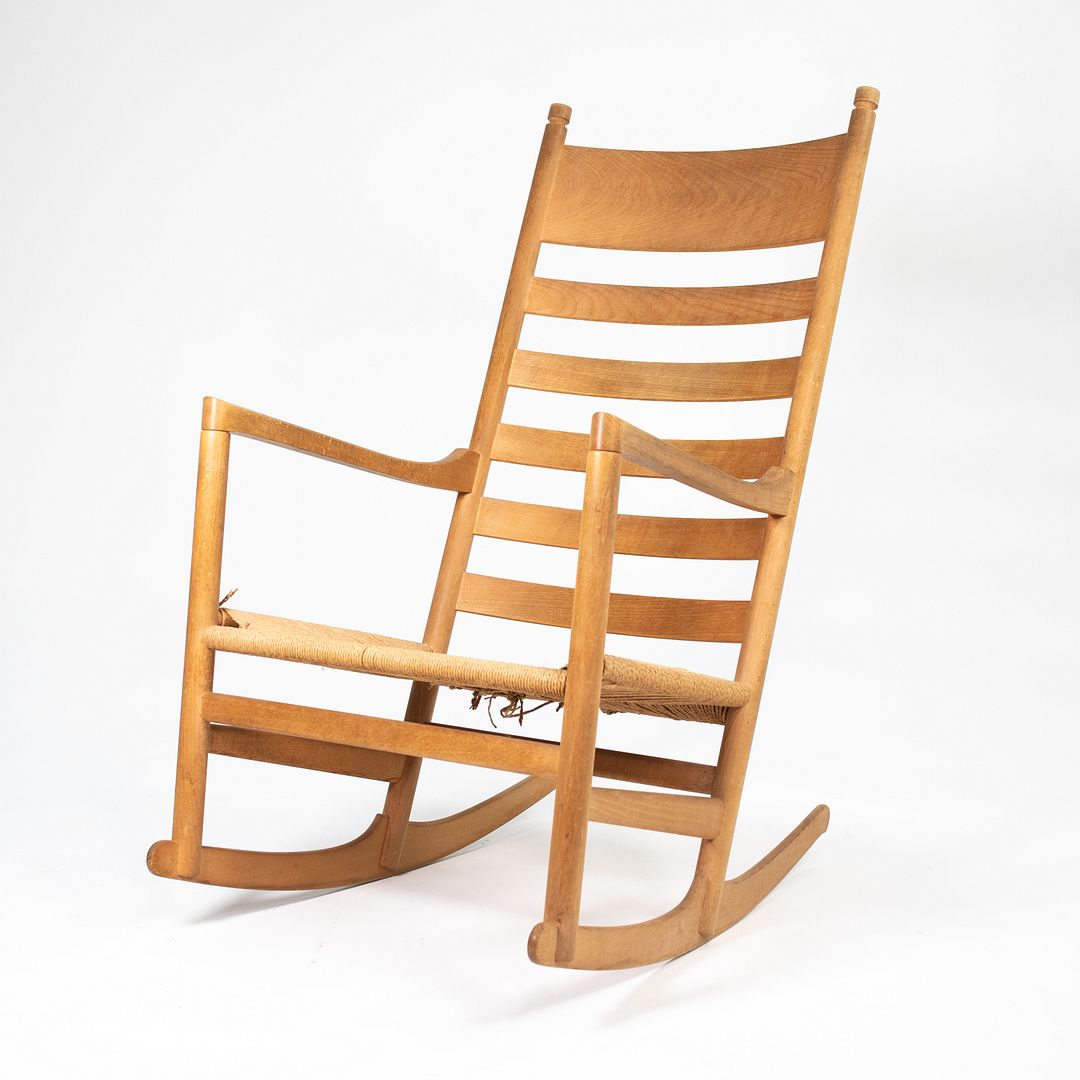 CH45 Rocking Chair by Hans Wegner | Rarify
